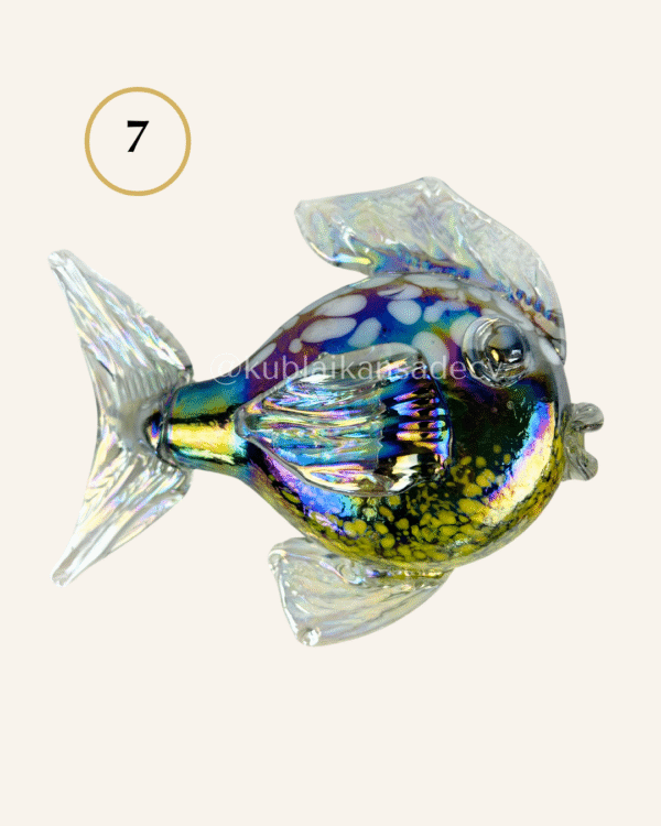 15 Escultura pescado para pared hecha en vidrio soplado / VARIAS PIEZAS POR ESCOGER