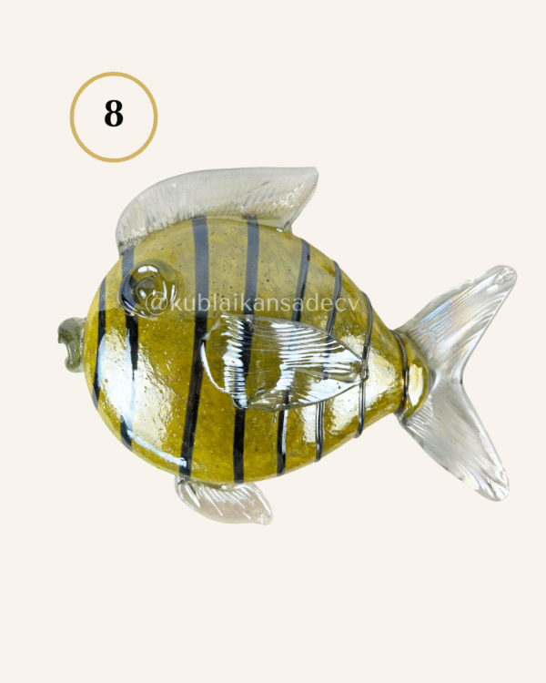 16 Escultura pescado para pared hecha en vidrio soplado / VARIAS PIEZAS POR ESCOGER