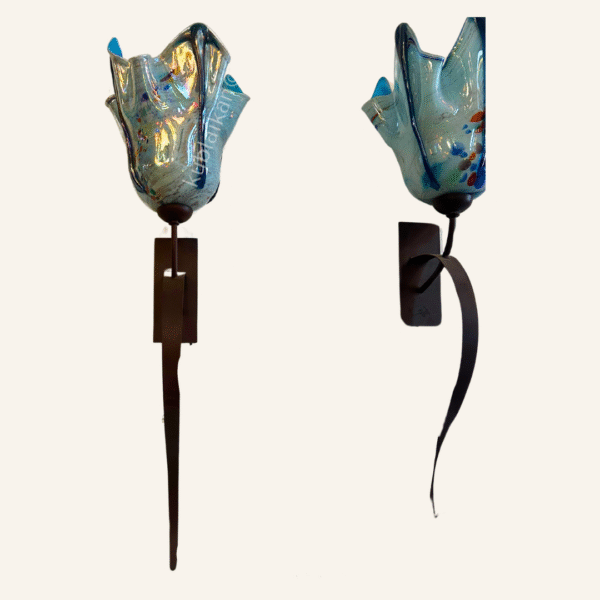 Arbotante Belmonte de lengua / ÚLTIMAS PIEZAS CON ESTÉ COLOR VIDRIO