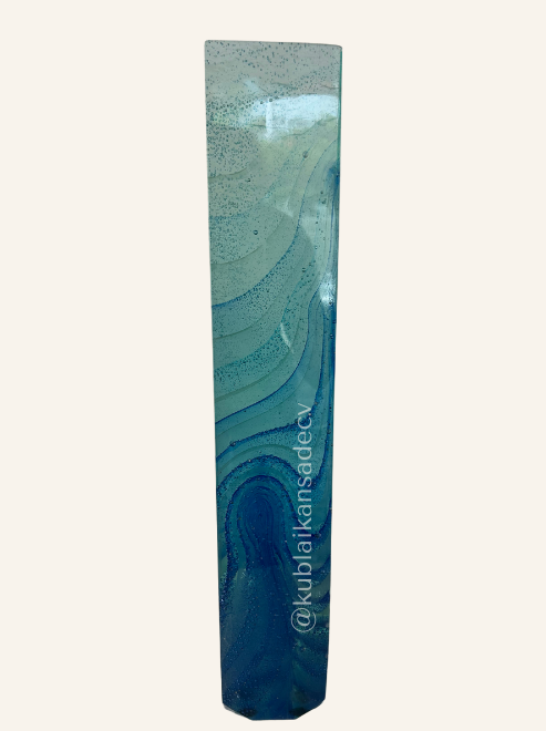 54 Escultura vidrio fusionado / PIEZA ÚNICA