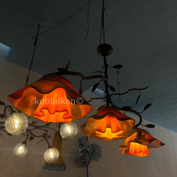 70 Candil Bellini forjado - 3 luces / PIEZA ÚNICA